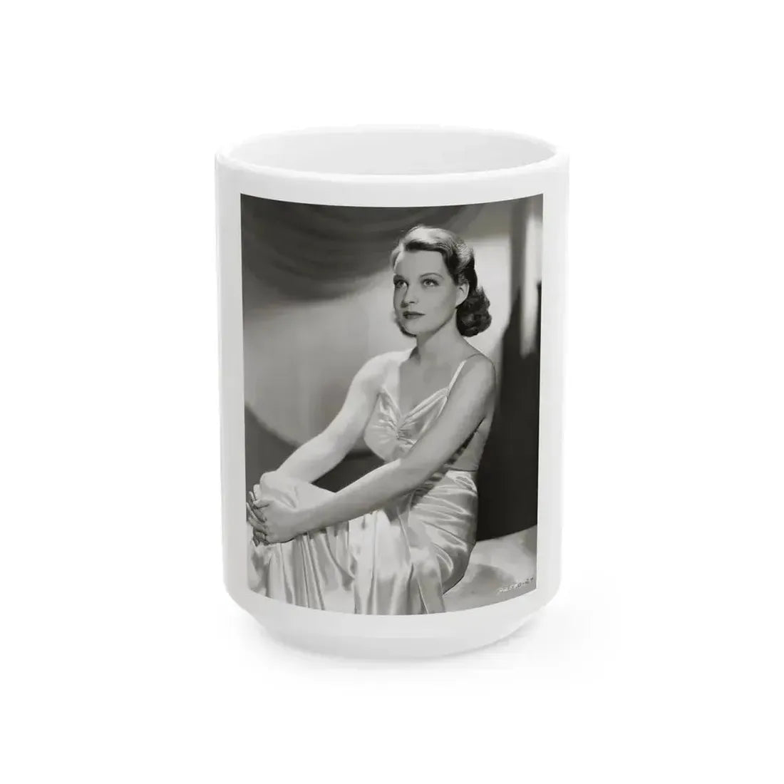 Betty Field #06 (Vintage Female Icon) White Coffee Mug 15oz - Go Mug Yourself