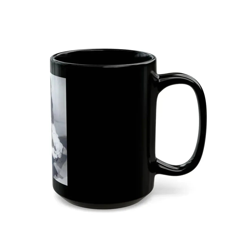 Beverly Garland #02 (Vintage Female Icon) Black Coffee Mug - Go Mug Yourself