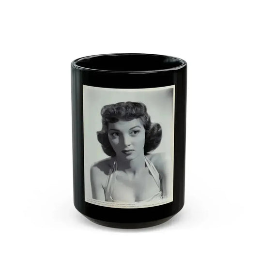 Beverly Garland #05 (Vintage Female Icon) Black Coffee Mug 15oz - Go Mug Yourself
