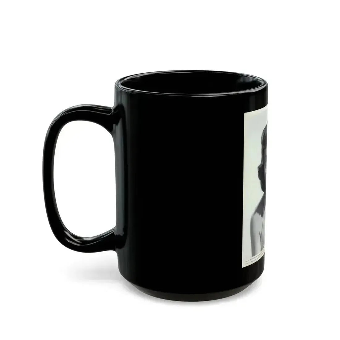 Beverly Garland #05 (Vintage Female Icon) Black Coffee Mug - Go Mug Yourself
