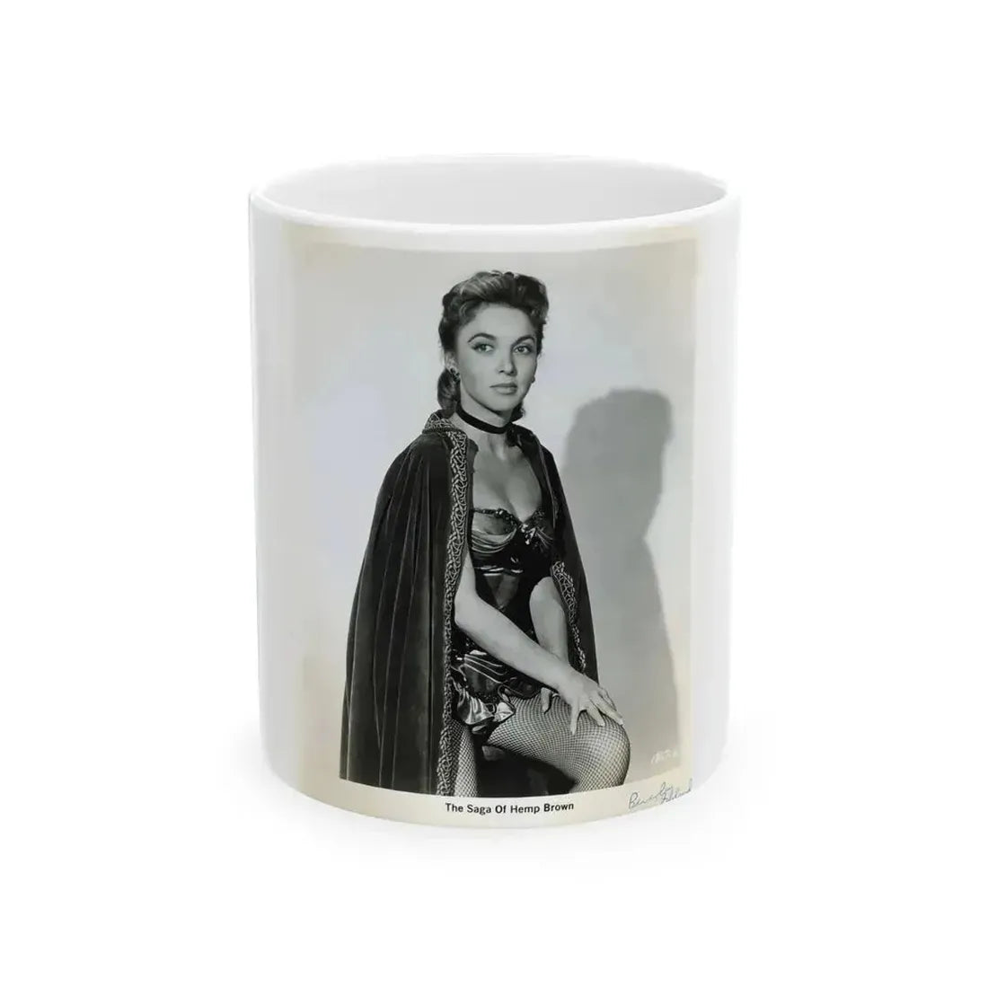 Beverly Garland #07 (Vintage Female Icon) White Coffee Mug 11oz - Go Mug Yourself