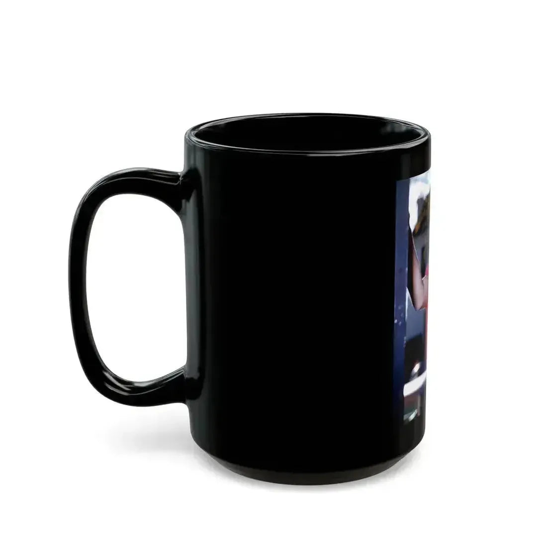 Beverly Garland #10 (Vintage Female Icon) Black Coffee Mug - Go Mug Yourself