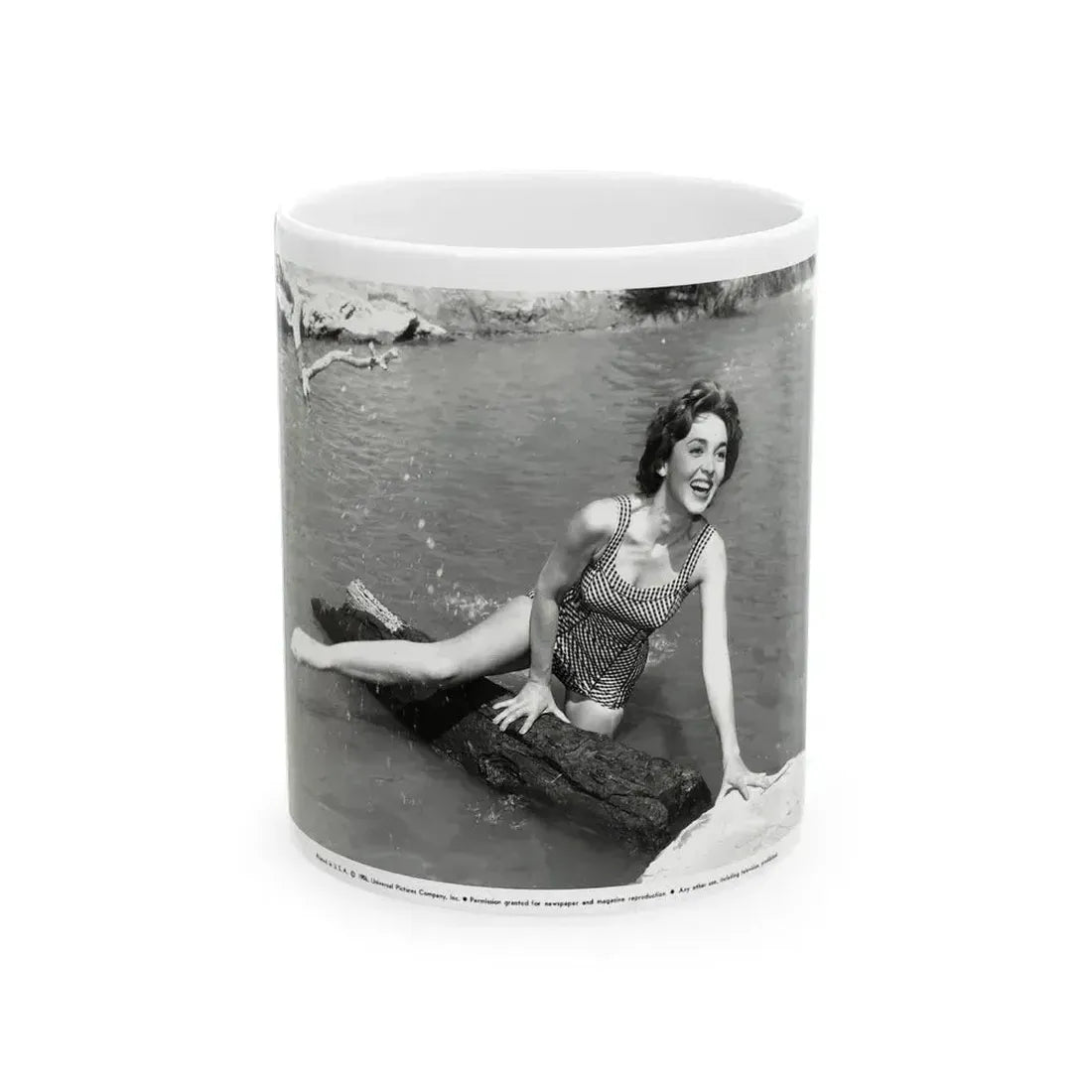 Beverly Garland #101 (Vintage Female Icon) White Coffee Mug 11oz - Go Mug Yourself