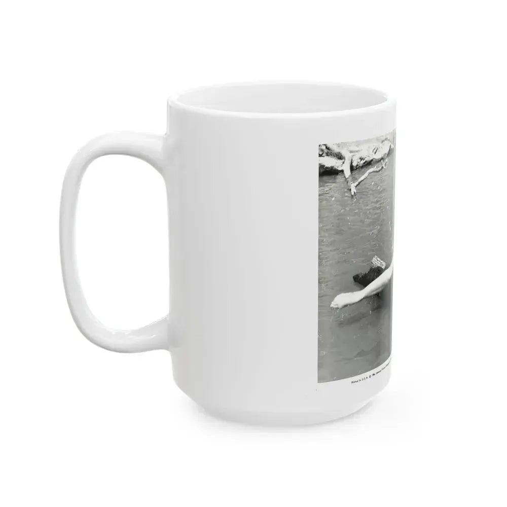 Beverly Garland #101 (Vintage Female Icon) White Coffee Mug - Go Mug Yourself