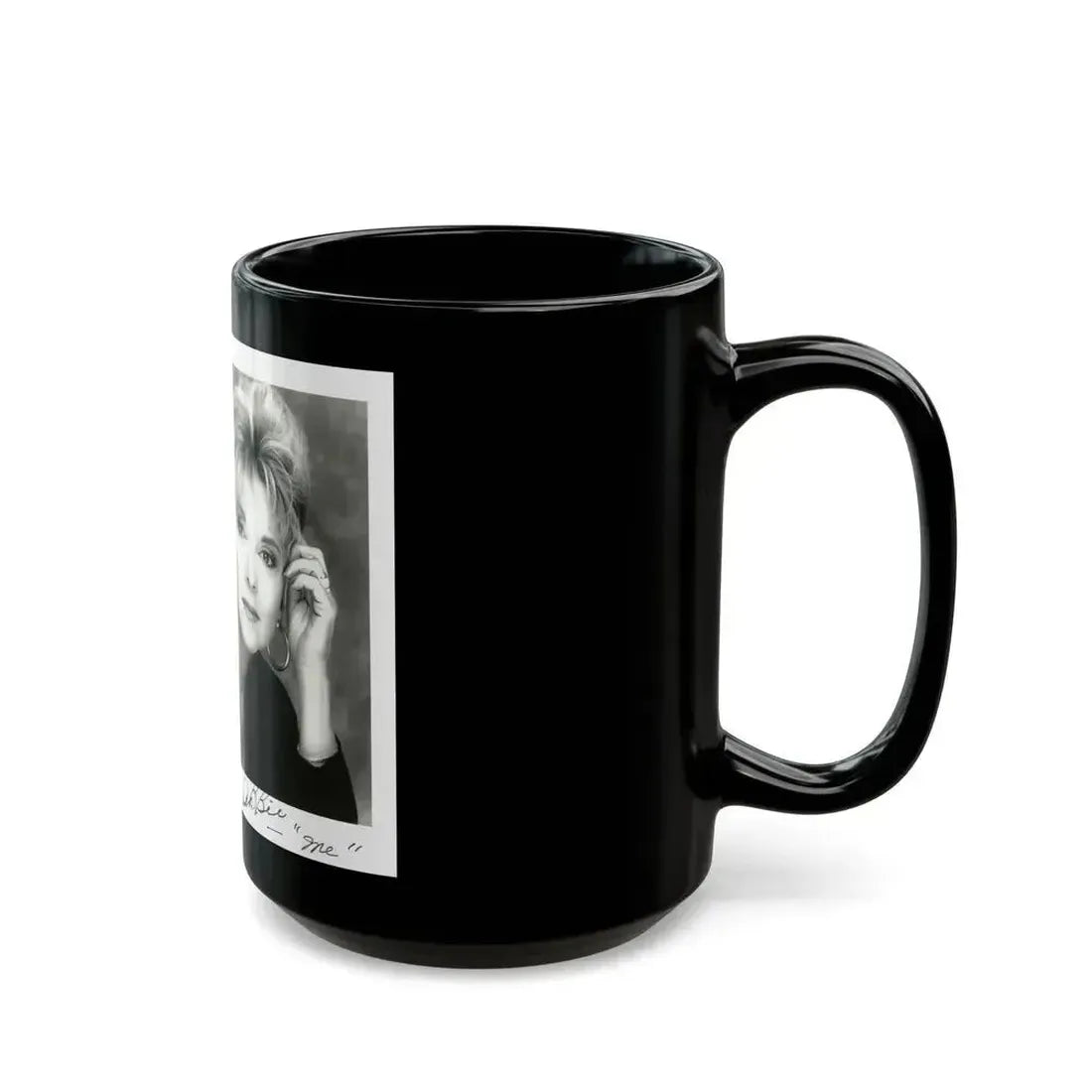 Beverly Garland #102 (Vintage Female Icon) Black Coffee Mug - Go Mug Yourself