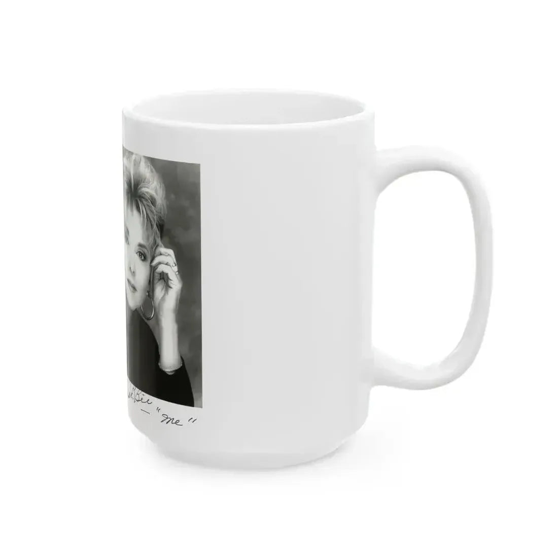 Beverly Garland #102 (Vintage Female Icon) White Coffee Mug - Go Mug Yourself
