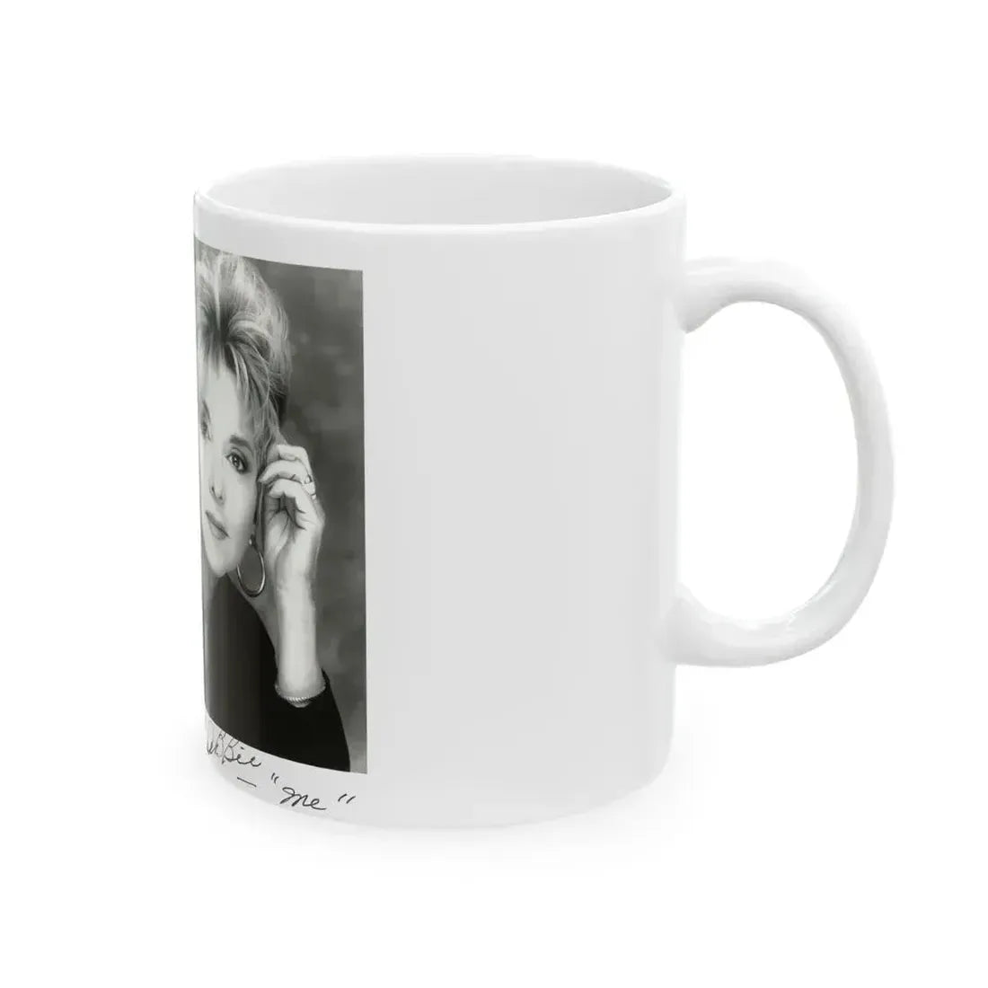 Beverly Garland #102 (Vintage Female Icon) White Coffee Mug - Go Mug Yourself