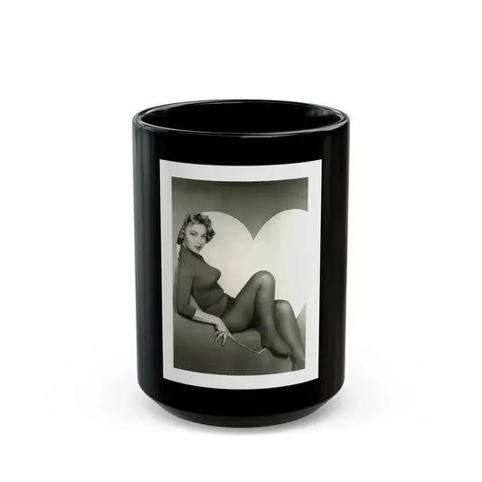 Beverly Garland #103 (Vintage Female Icon) Black Coffee Mug 15oz - Go Mug Yourself