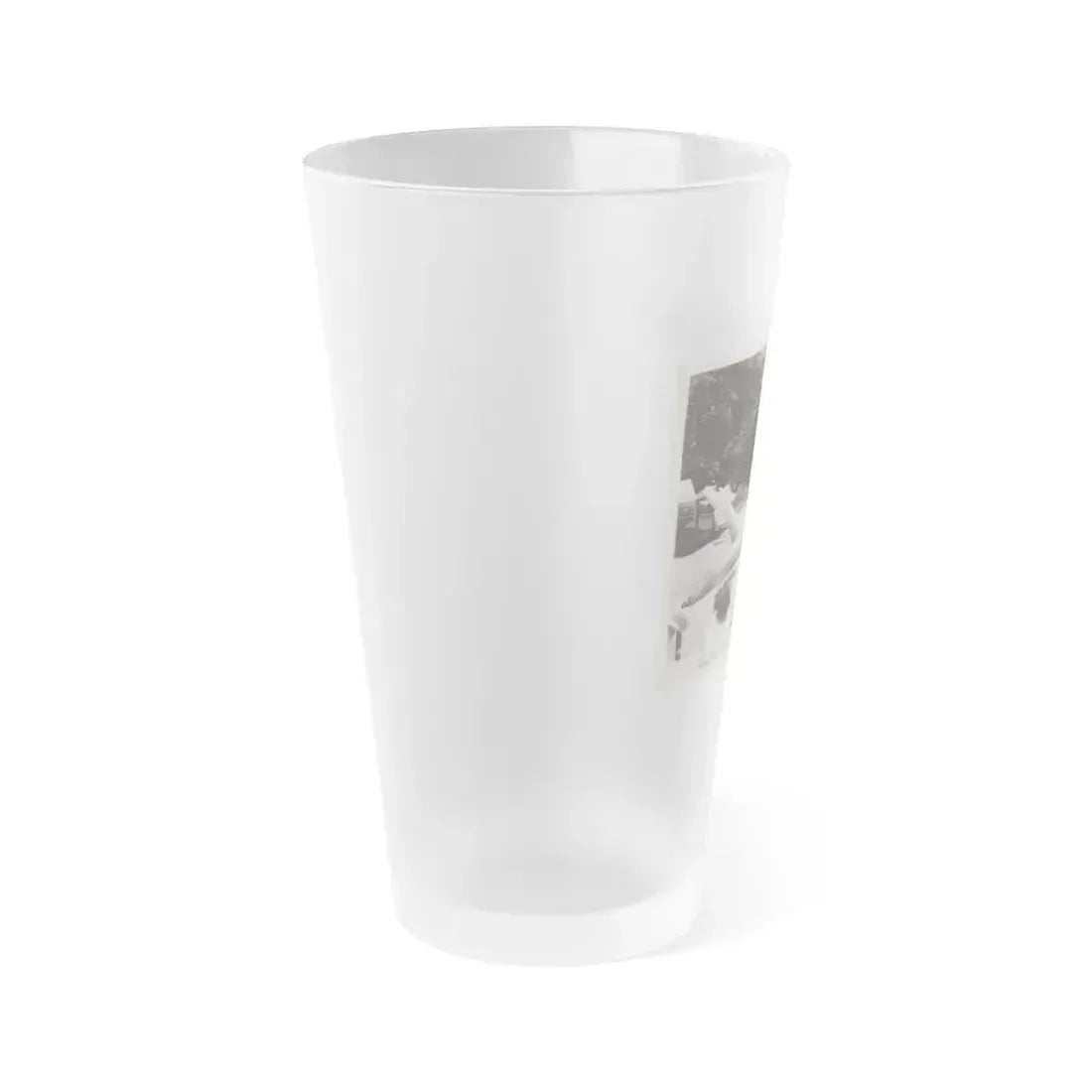 Beverly Garland #110 - 8x10 Vintage B&W 1-Piece Swimsuit Cheesecake Promo Photo from ''Not Of This Earth'' '57 (Vintage Female Icon) Frosted Pint Glass 16oz - Go Mug Yourself