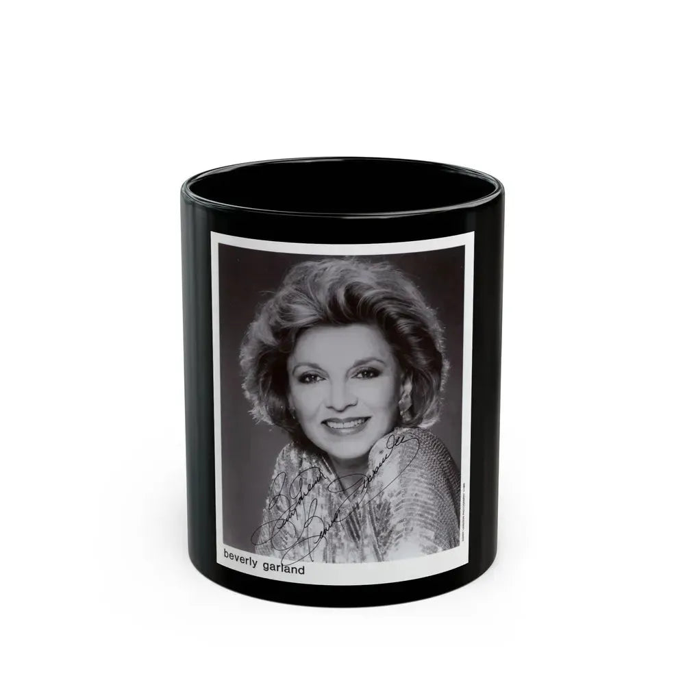 Beverly Garland #111 (Vintage Female Icon) Black Coffee Mug 11oz - Go Mug Yourself