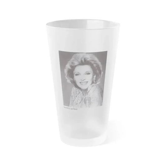 Beverly Garland #111 (Vintage Female Icon) Frosted Pint Glass 16oz 16oz Frosted - Go Mug Yourself