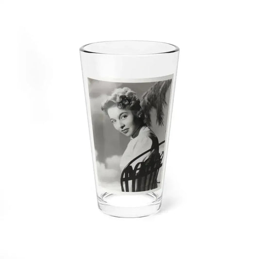 Beverly Garland #129 - 8x10 B&W Glamour Portrait (Vintage Female Icon) Pint Glass 16oz 16oz - Go Mug Yourself