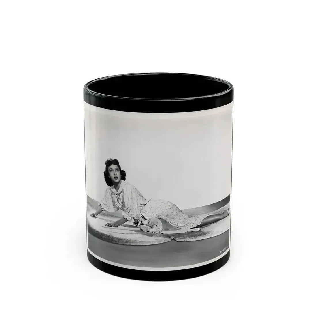 Beverly Garland #132 (Vintage Female Icon) Black Coffee Mug 11oz - Go Mug Yourself