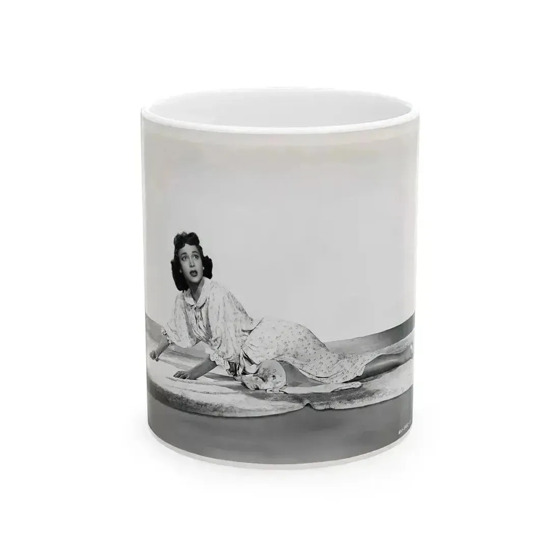 Beverly Garland #132 (Vintage Female Icon) White Coffee Mug 11oz - Go Mug Yourself