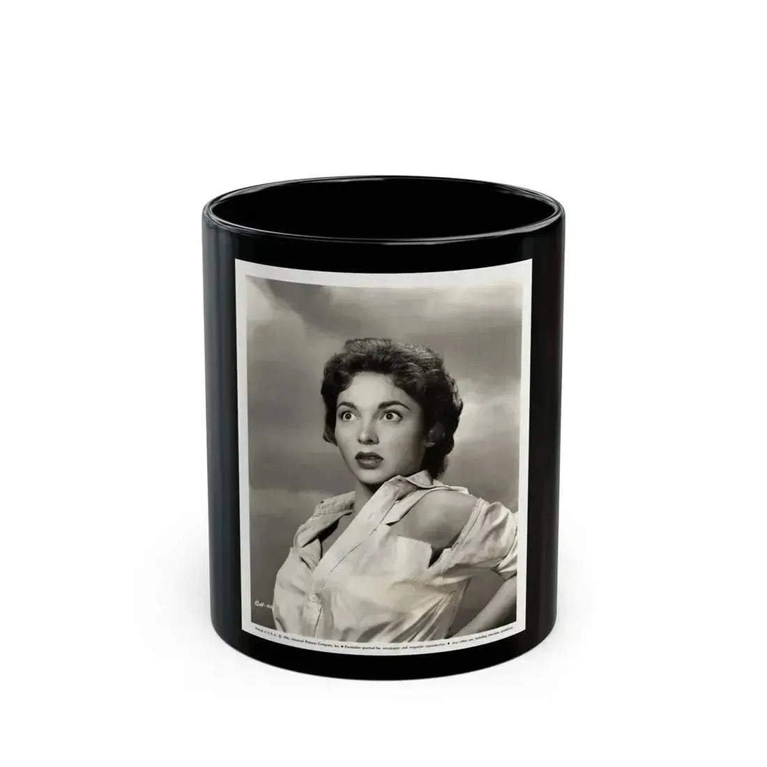 Beverly Garland #134 (Vintage Female Icon) Black Coffee Mug 11oz - Go Mug Yourself