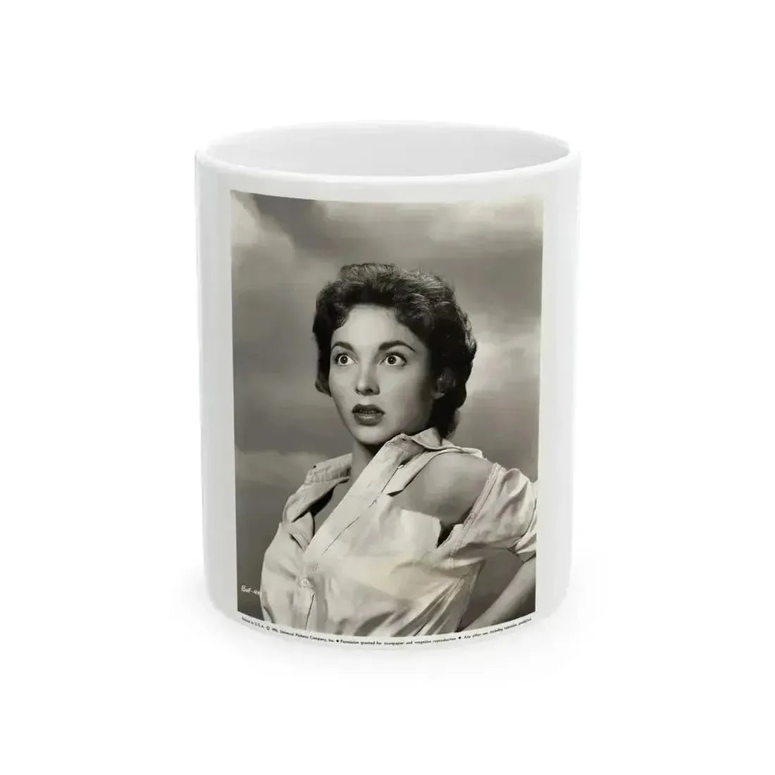 Beverly Garland #134 (Vintage Female Icon) White Coffee Mug 11oz - Go Mug Yourself