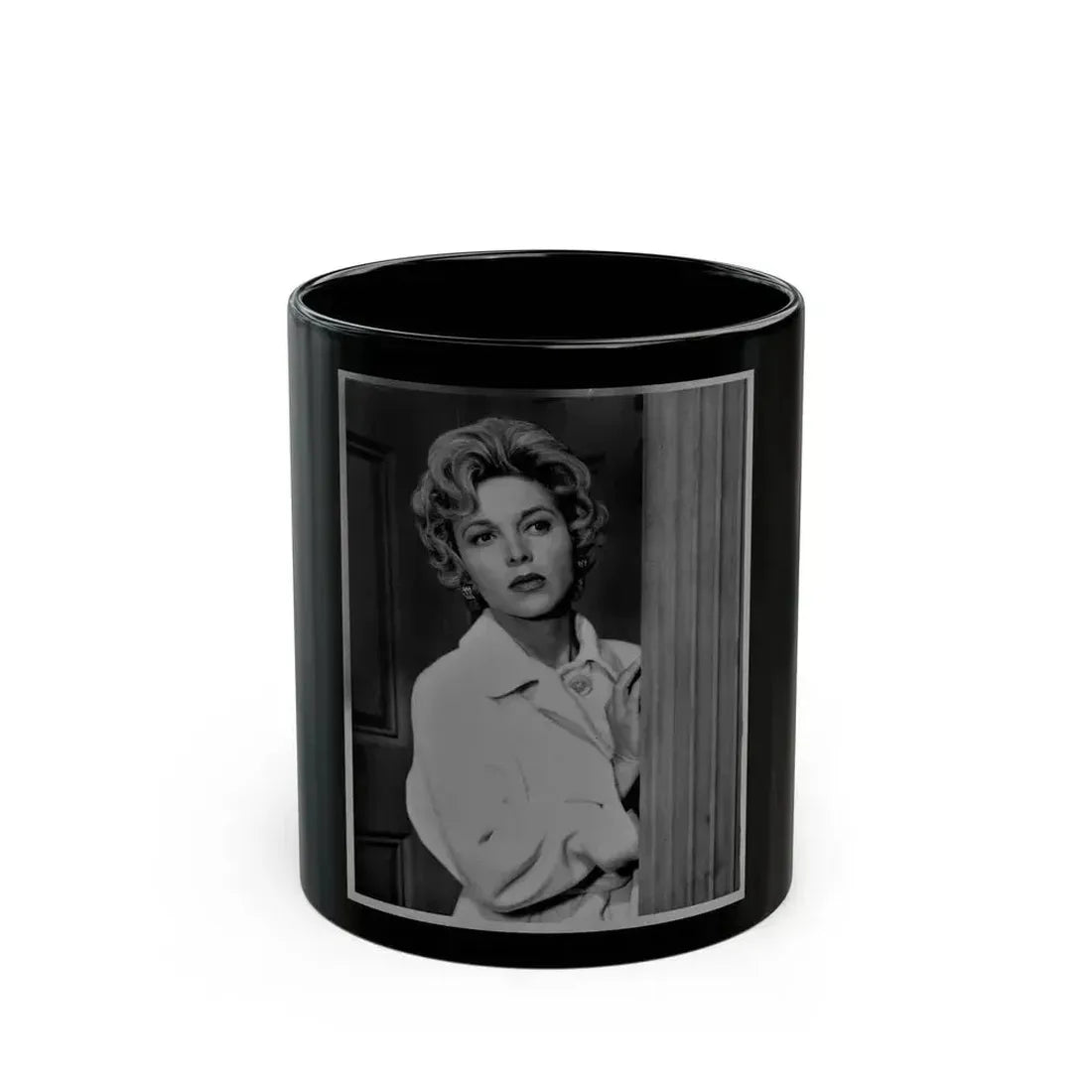 Beverly Garland #139 (Vintage Female Icon) Black Coffee Mug 11oz - Go Mug Yourself