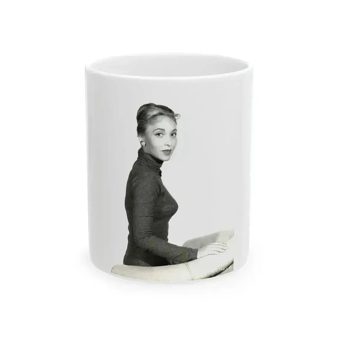 Beverly Garland #143 (Vintage Female Icon) White Coffee Mug 11oz - Go Mug Yourself