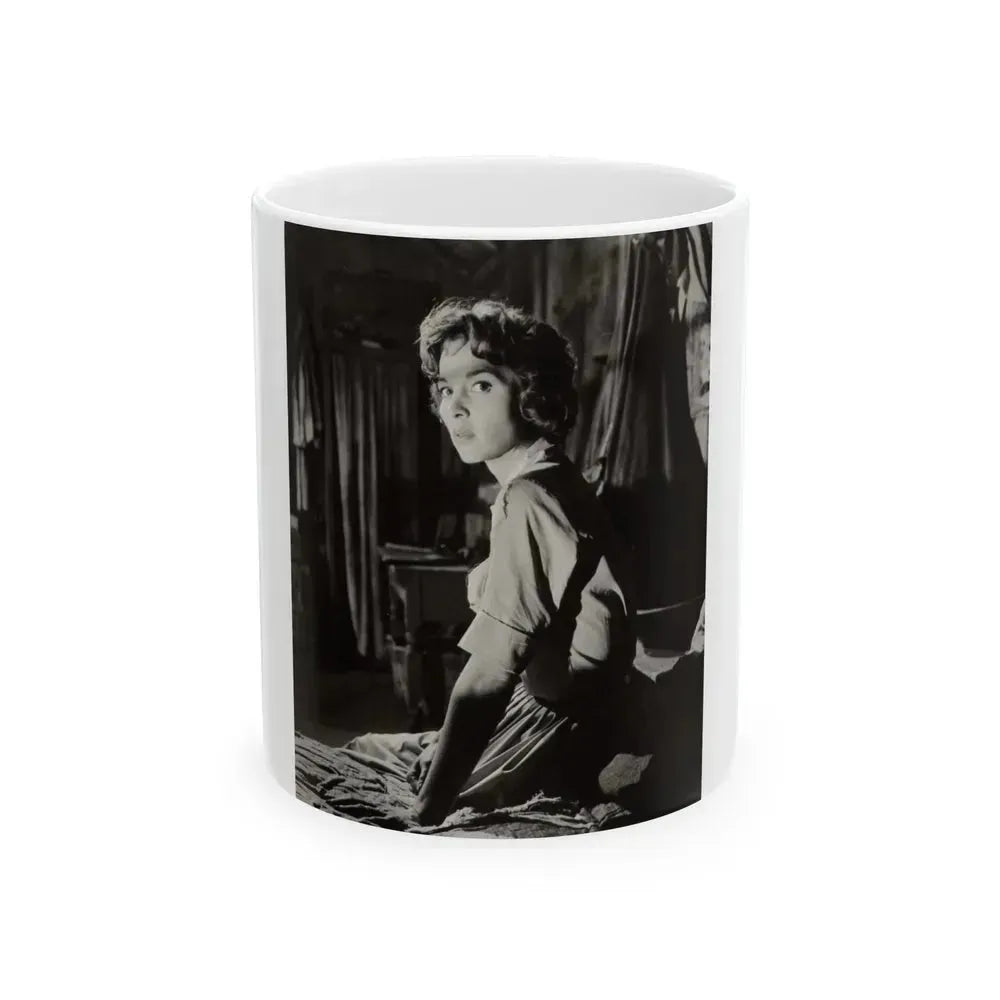 Beverly Garland #37 (Vintage Female Icon) White Coffee Mug 11oz - Go Mug Yourself
