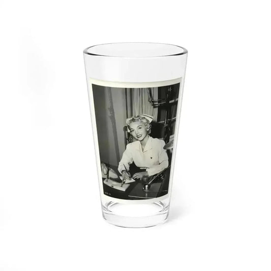 Beverly Garland #42 (Vintage Female Icon) Pint Glass 16oz 16oz - Go Mug Yourself