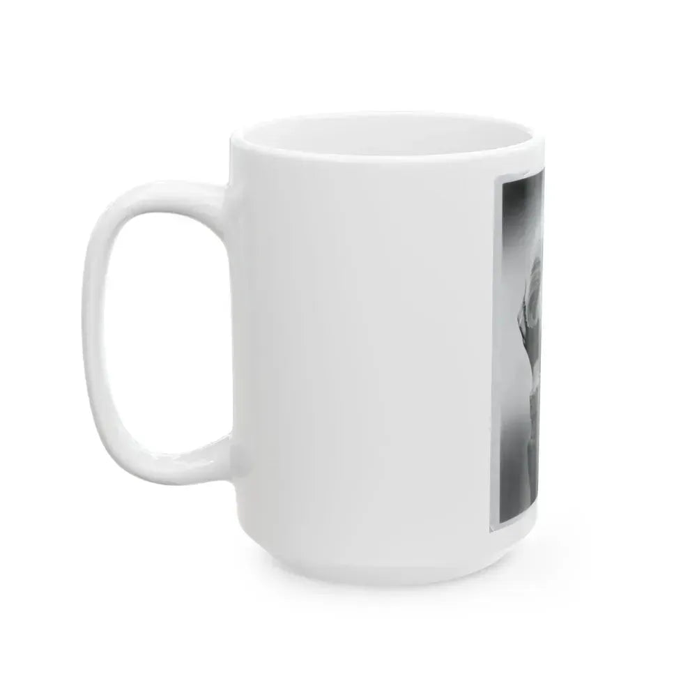 Beverly Garland #47 (Vintage Female Icon) White Coffee Mug - Go Mug Yourself