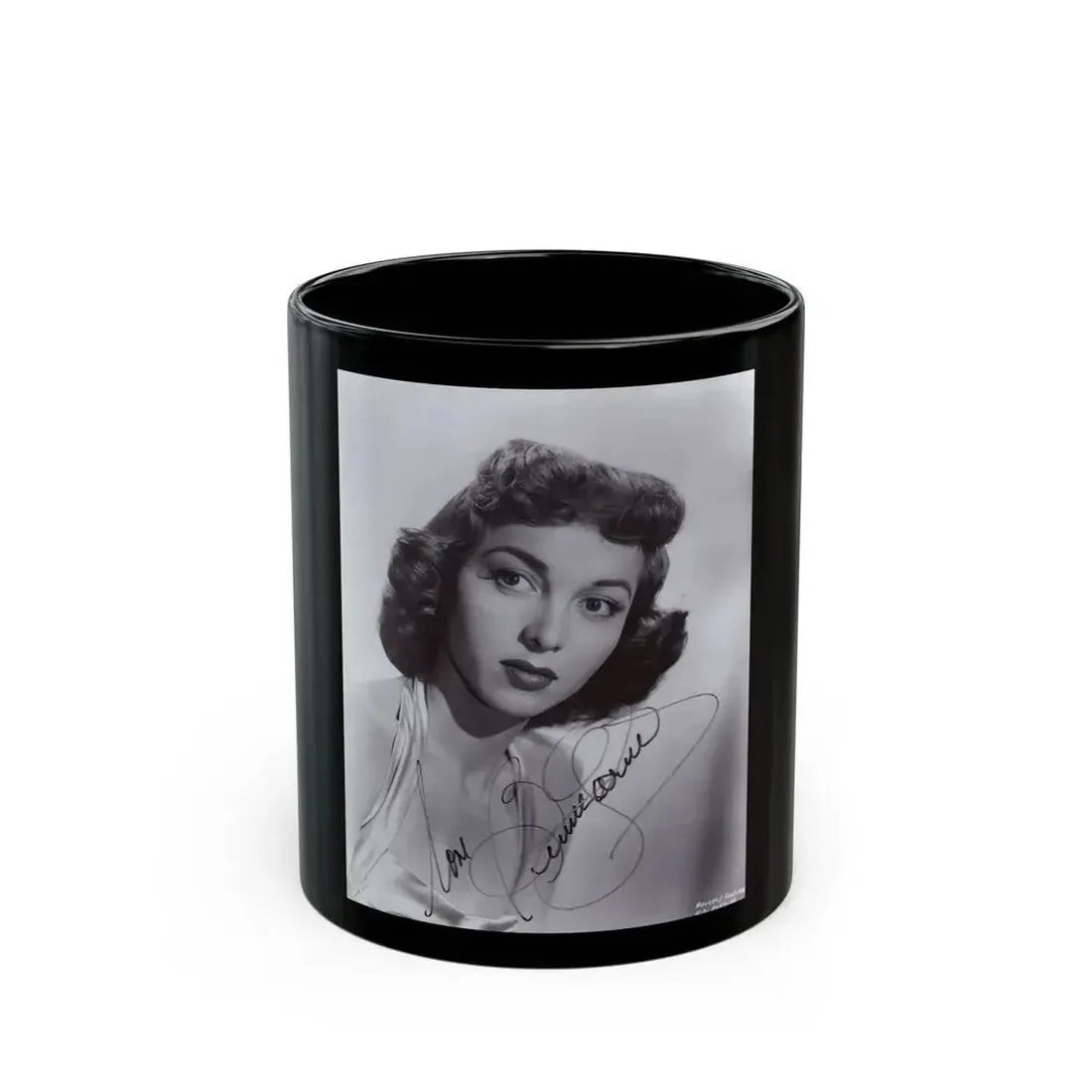 Beverly Garland #50_1 (Vintage Female Icon) Black Coffee Mug 11oz - Go Mug Yourself