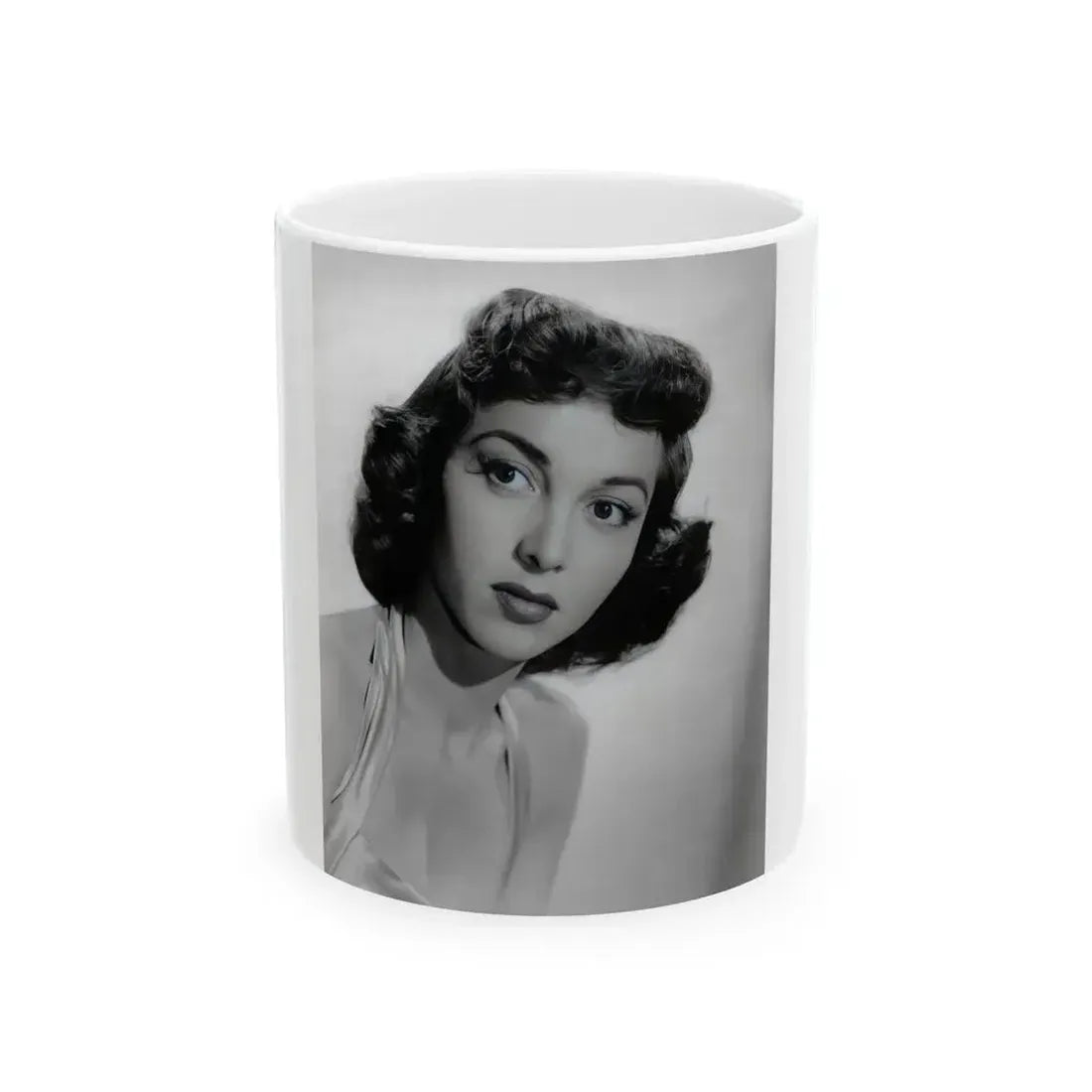 Beverly Garland #50_2 (Vintage Female Icon) White Coffee Mug 11oz - Go Mug Yourself