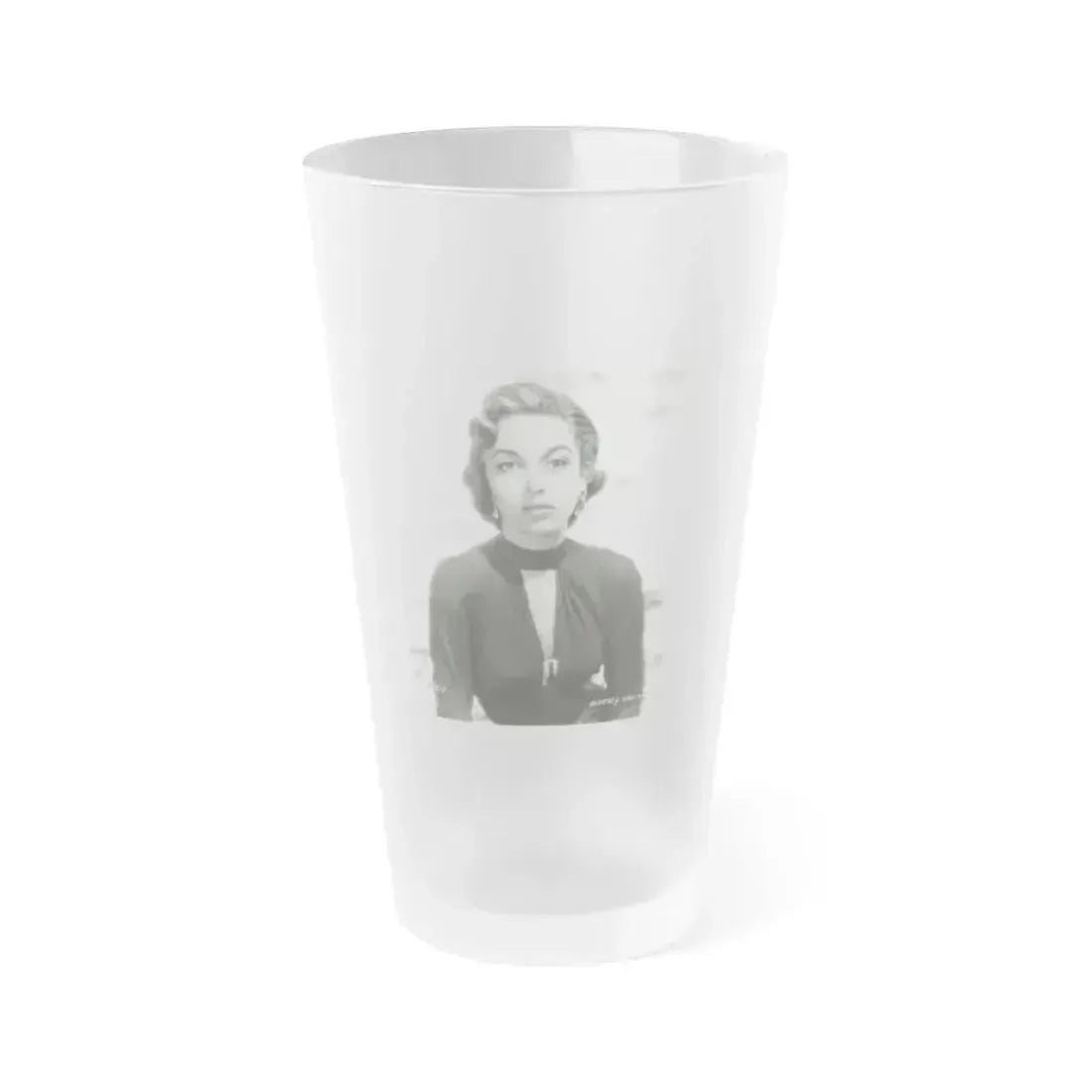 Beverly Garland #58 (Vintage Female Icon) Frosted Pint Glass 16oz 16oz Frosted - Go Mug Yourself