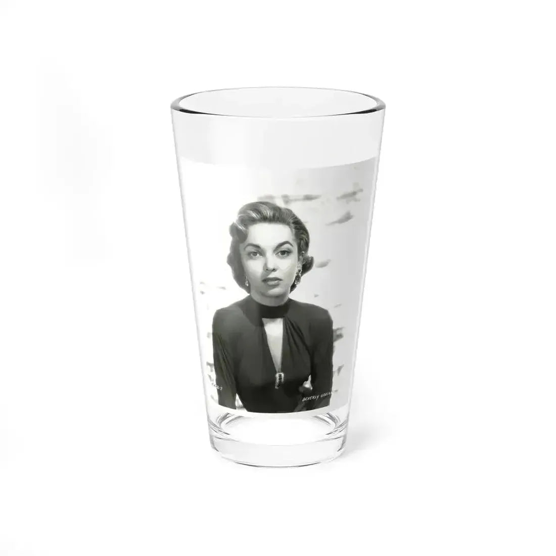 Beverly Garland #58 (Vintage Female Icon) Pint Glass 16oz 16oz - Go Mug Yourself