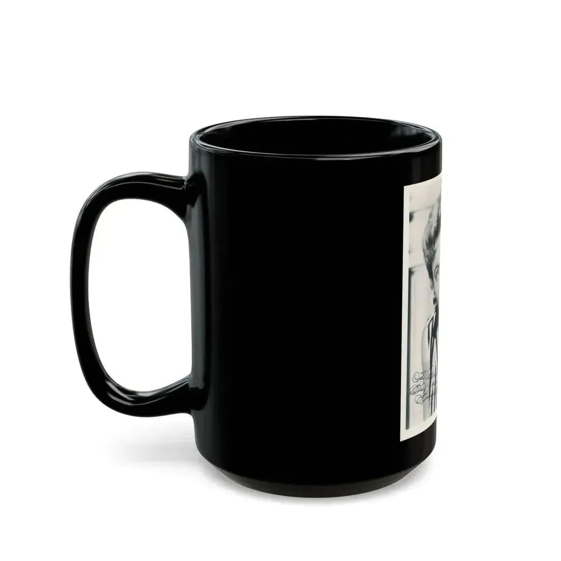 Beverly Garland #64 (Vintage Female Icon) Black Coffee Mug - Go Mug Yourself
