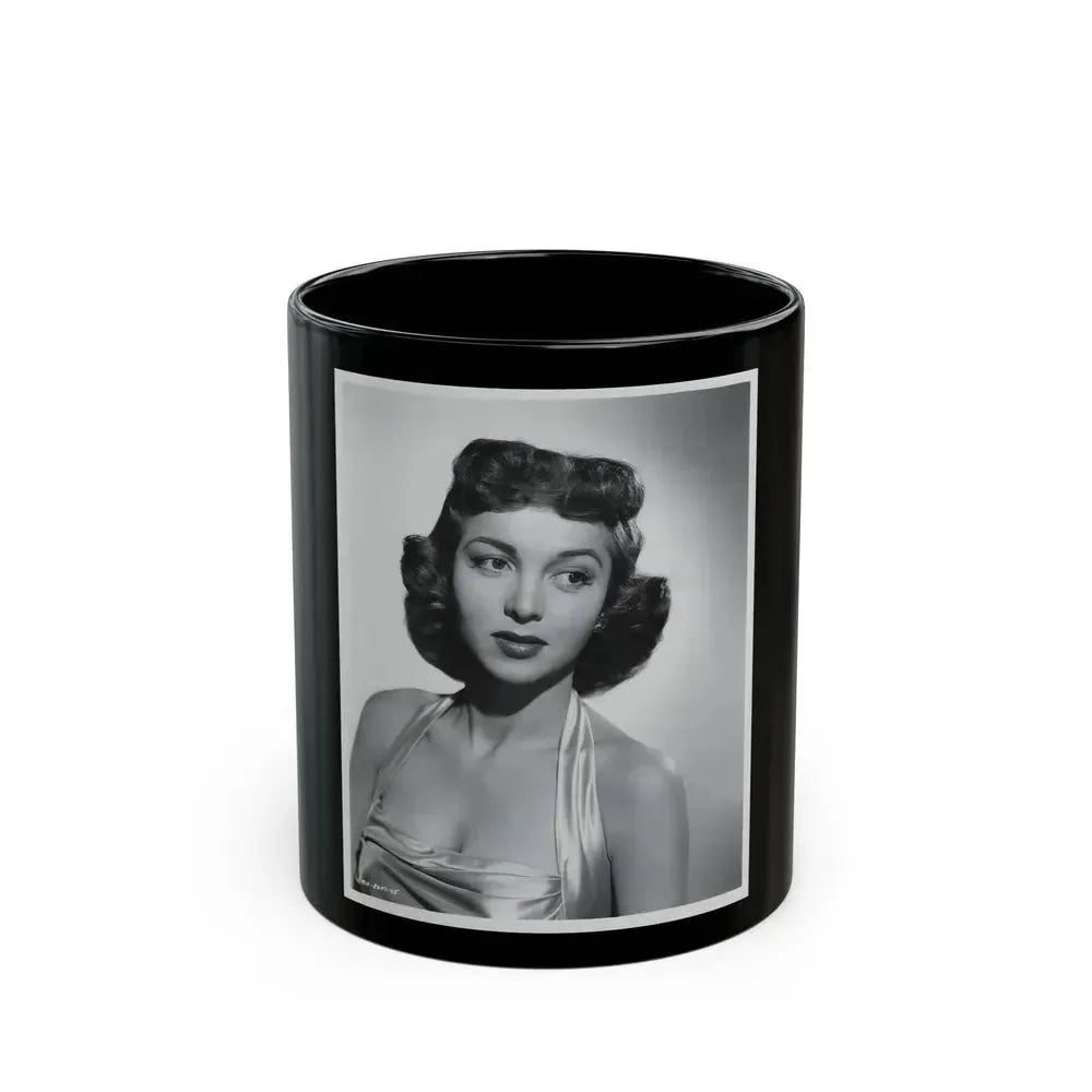 Beverly Garland #69 (Vintage Female Icon) Black Coffee Mug 11oz - Go Mug Yourself