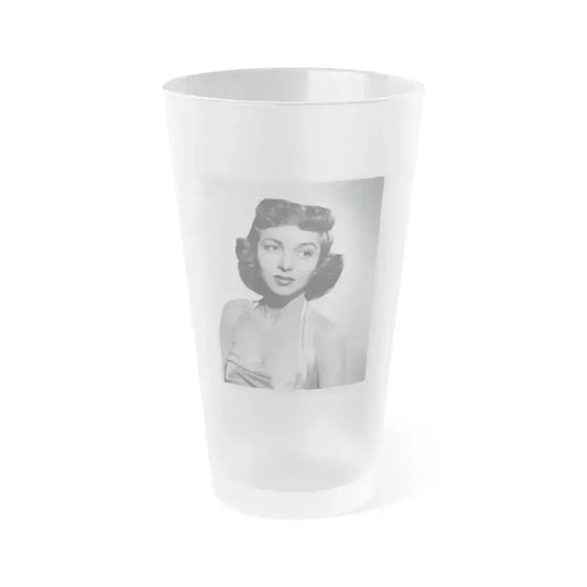Beverly Garland #69 (Vintage Female Icon) Frosted Pint Glass 16oz 16oz Frosted - Go Mug Yourself