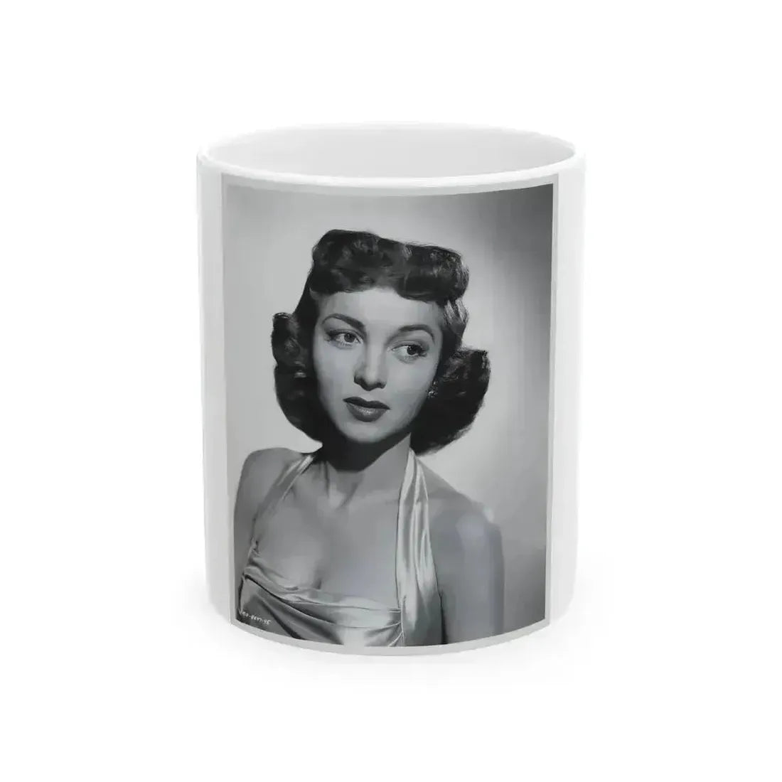 Beverly Garland #69 (Vintage Female Icon) White Coffee Mug 11oz - Go Mug Yourself