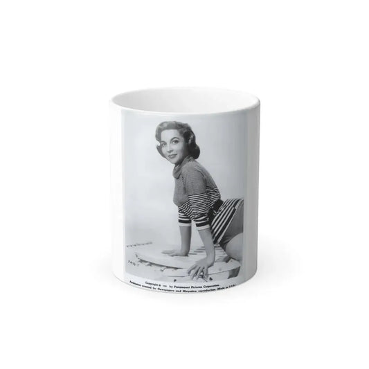 Beverly Garland #71 - B&W 1959 Paramount Original Glamour Photo (Vintage Female Icon) Color Changing Mug 11oz 11oz - Go Mug Yourself