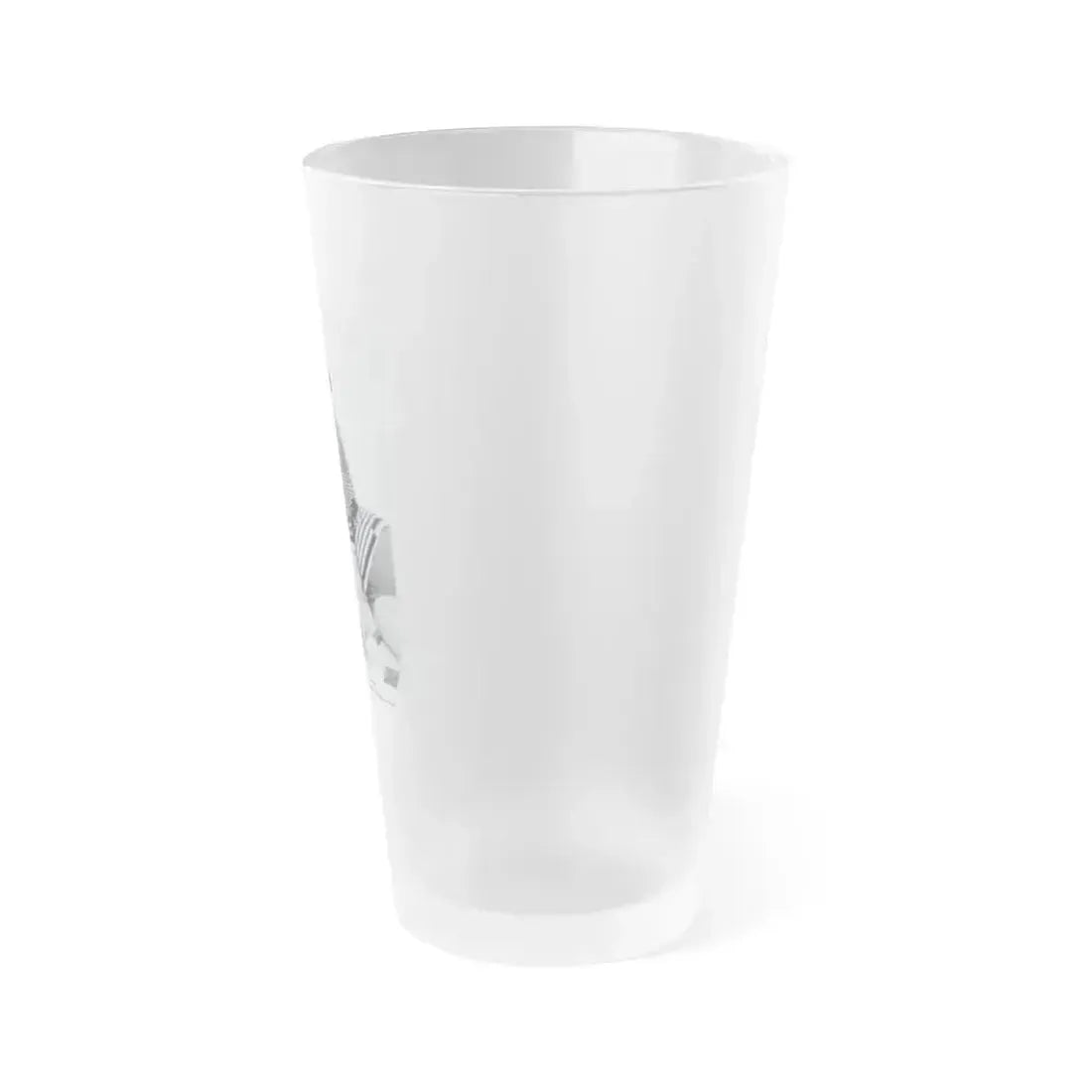 Beverly Garland #71 - B&W 1959 Paramount Original Glamour Photo (Vintage Female Icon) Frosted Pint Glass 16oz - Go Mug Yourself