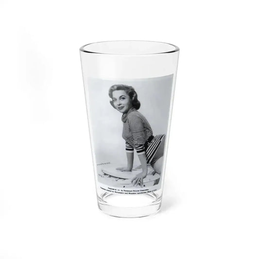 Beverly Garland #71 - B&W 1959 Paramount Original Glamour Photo (Vintage Female Icon) Pint Glass 16oz 16oz - Go Mug Yourself