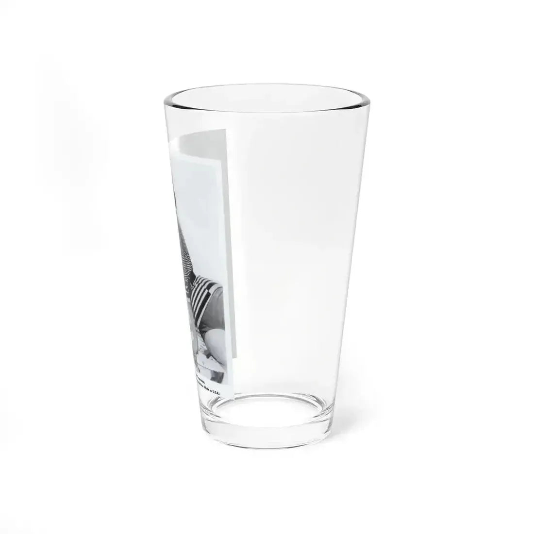 Beverly Garland #71 - B&W 1959 Paramount Original Glamour Photo (Vintage Female Icon) Pint Glass 16oz - Go Mug Yourself