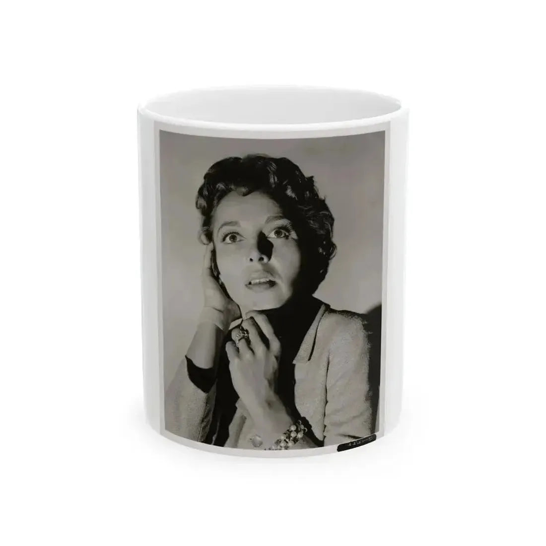 Beverly Garland #94 (Vintage Female Icon) White Coffee Mug 11oz - Go Mug Yourself