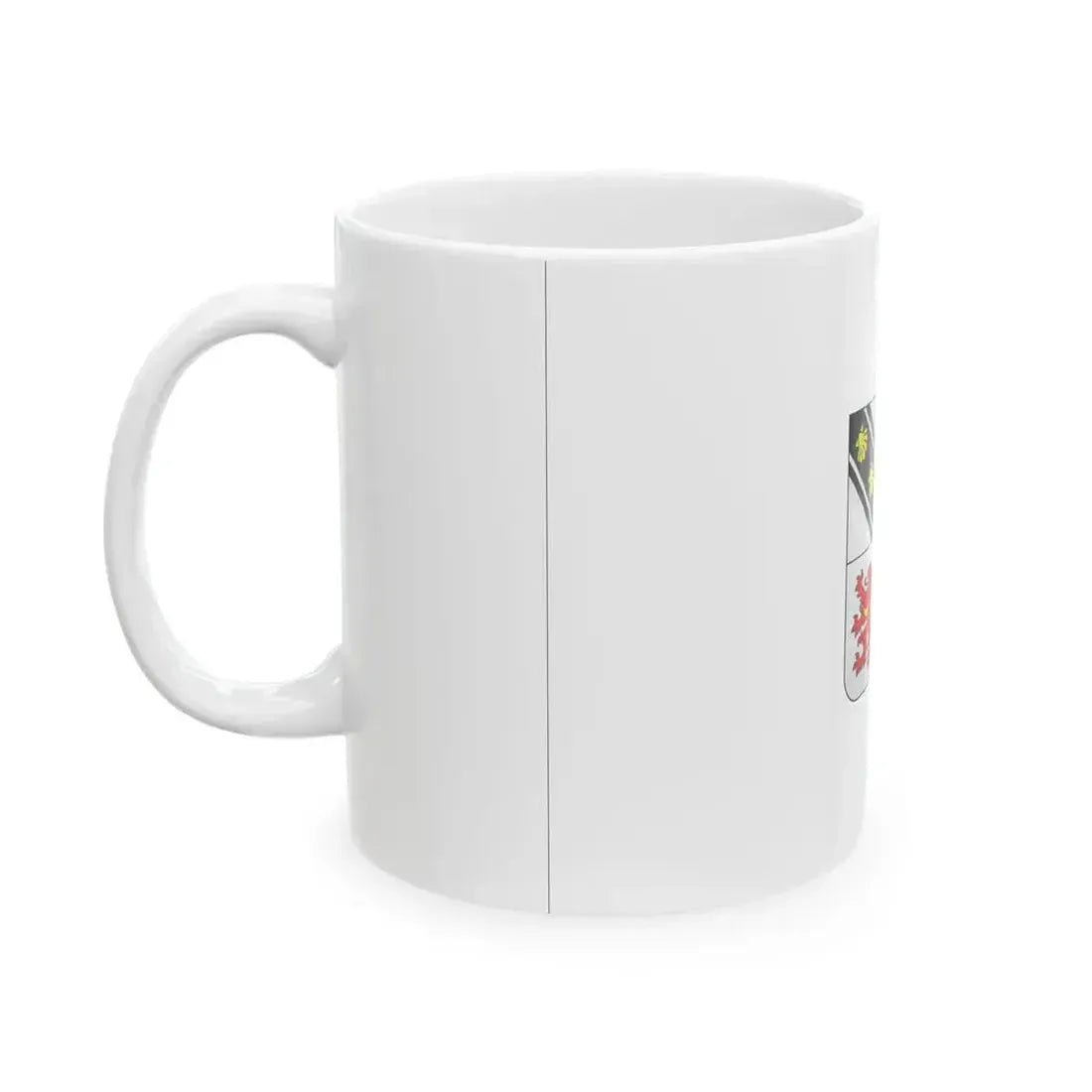 Beyne-Heusay vlag (Belgium) White Coffee Mug - Go Mug Yourself