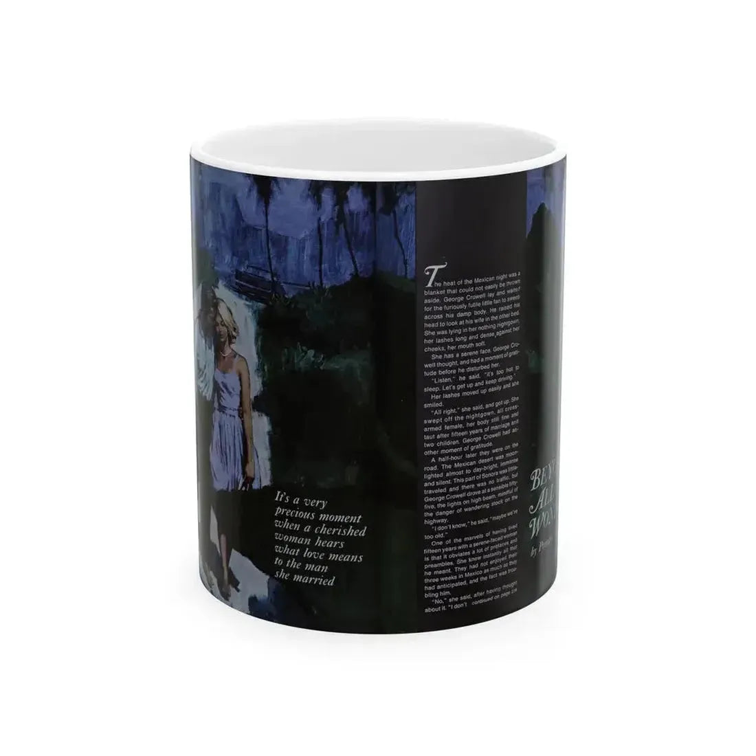 Beyond All Wonder, Good Housekeeping, October 1963 - White Coffee Mug 11oz - Go Mug Yourself