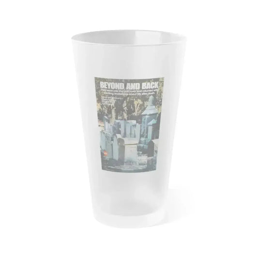 BEYOND AND BACK 1978 Movie Poster - Frosted Pint Glass 16oz 16oz Frosted - Go Mug Yourself
