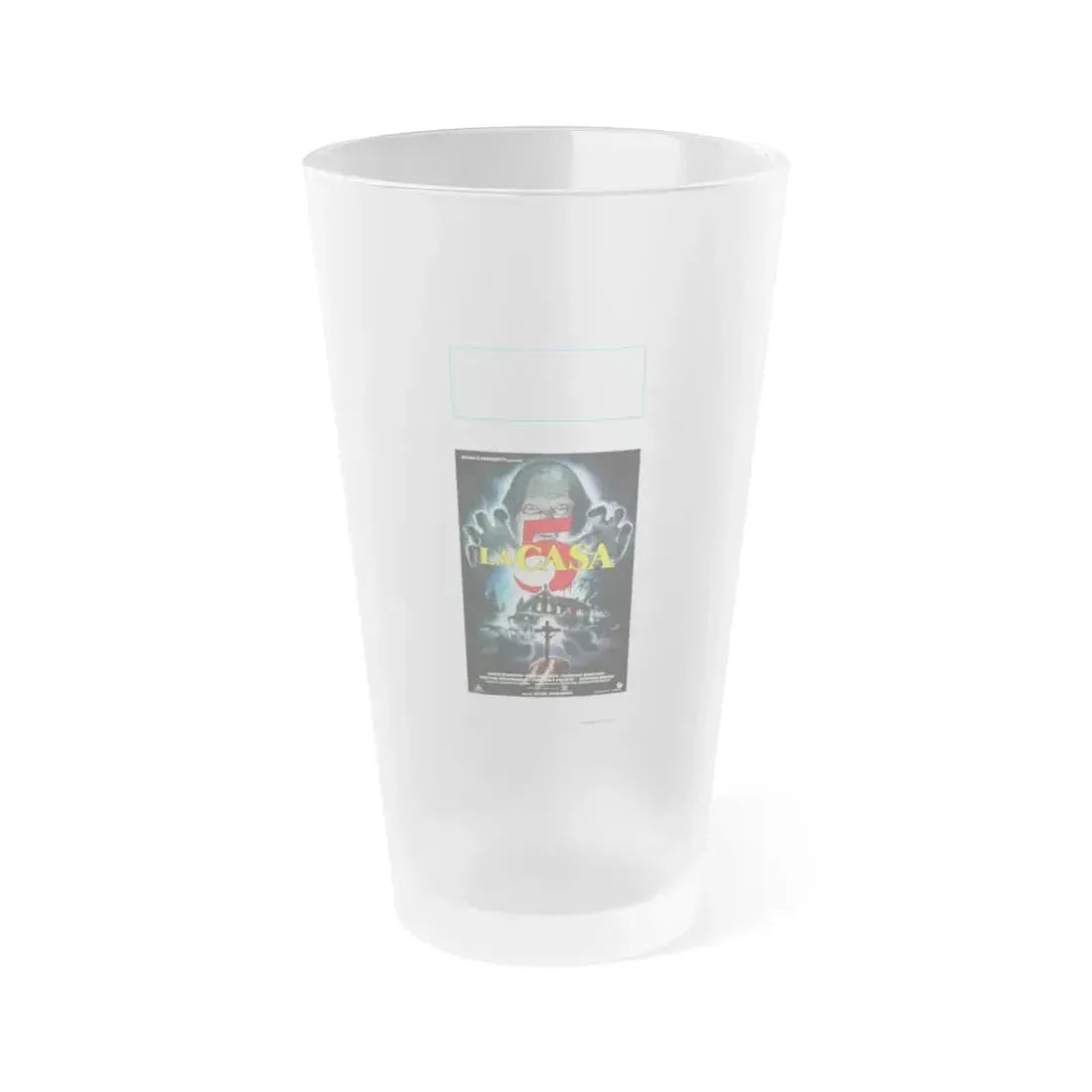 BEYOND DARKNESS 1990 Movie Poster - Frosted Pint Glass 16oz 16oz Frosted - Go Mug Yourself