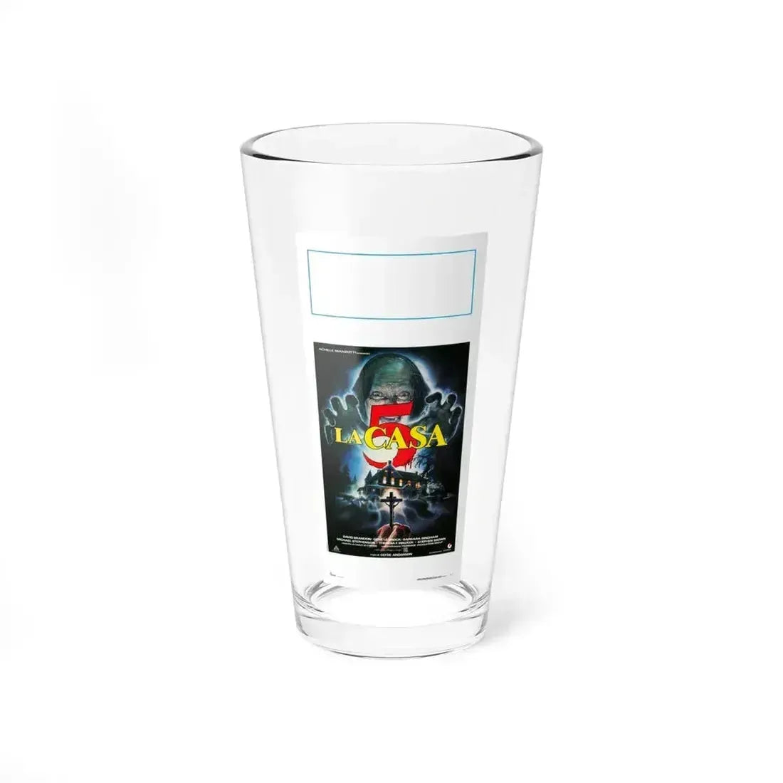 BEYOND DARKNESS 1990 Movie Poster - Pint Glass 16oz 16oz - Go Mug Yourself