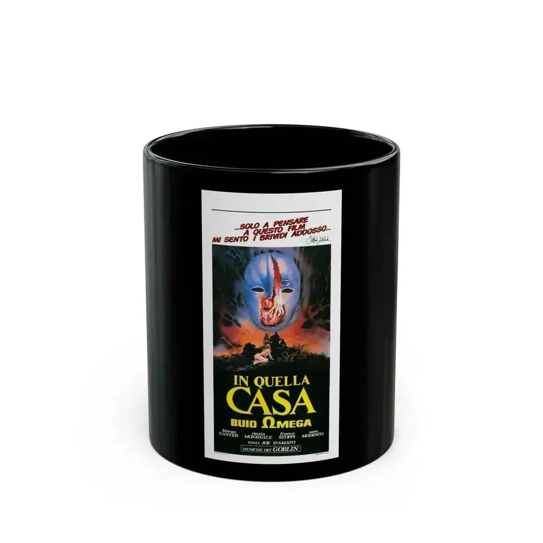 BEYOND THE DARKNESS (SPAIN) 1979 Movie Poster - Black Coffee Mug 11oz - Go Mug Yourself