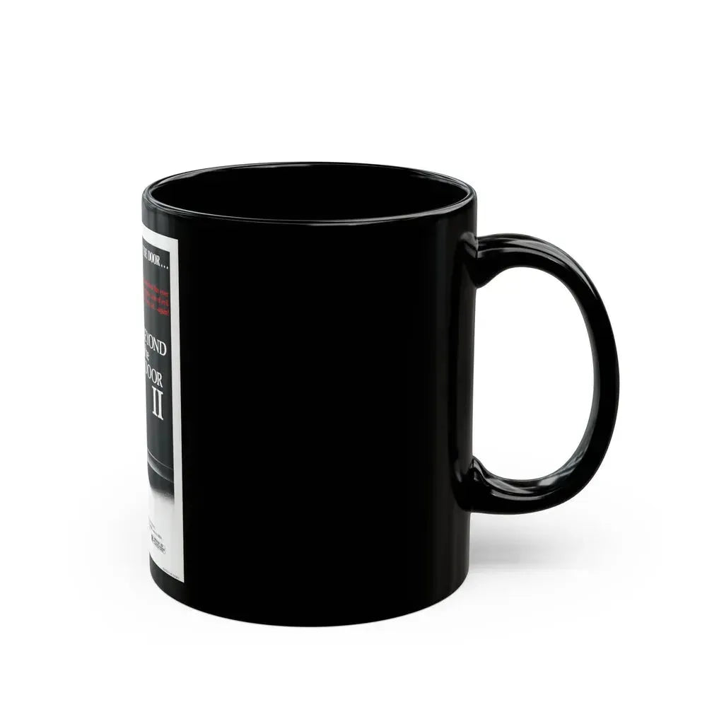 BEYOND THE DOOR II aka SHOCK 1977 Movie Poster - Black Coffee Mug - Go Mug Yourself
