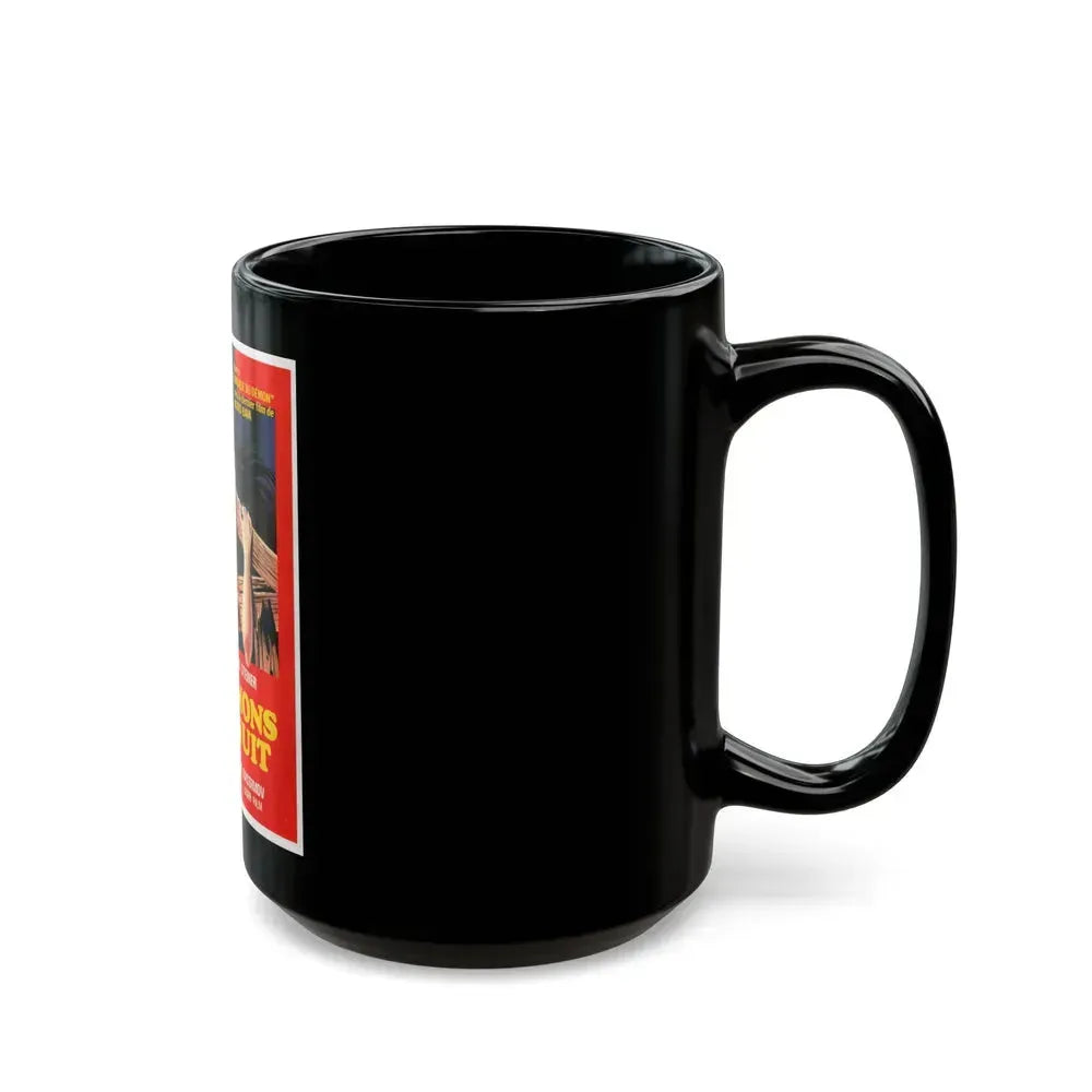 BEYOND THE DOOR II aka SHOCK (FRENCH) 1977 Movie Poster - Black Coffee Mug - Go Mug Yourself