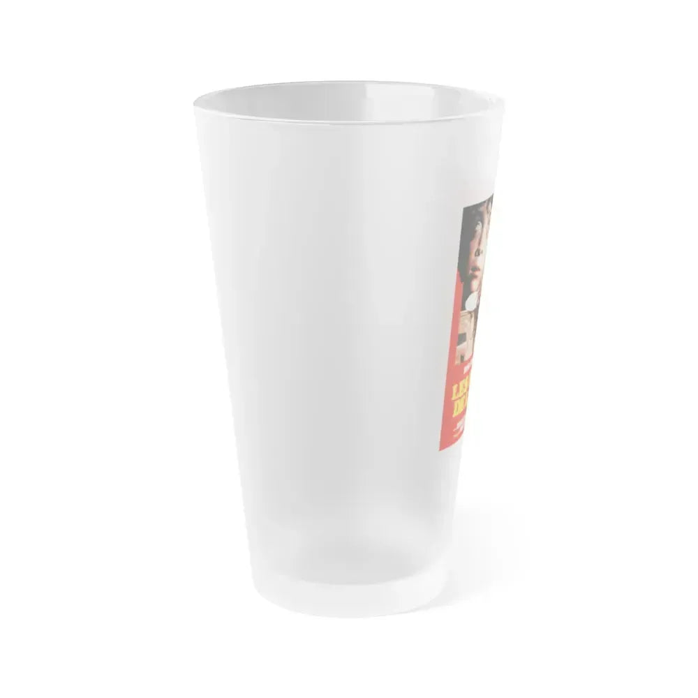 BEYOND THE DOOR II aka SHOCK (FRENCH) 1977 Movie Poster - Frosted Pint Glass 16oz - Go Mug Yourself