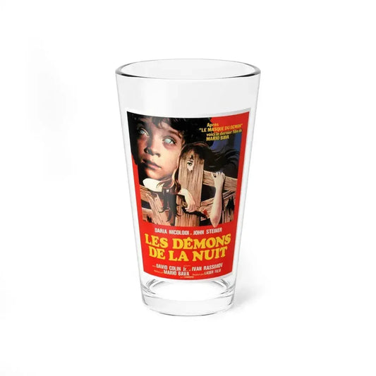 BEYOND THE DOOR II aka SHOCK (FRENCH) 1977 Movie Poster - Pint Glass 16oz 16oz - Go Mug Yourself