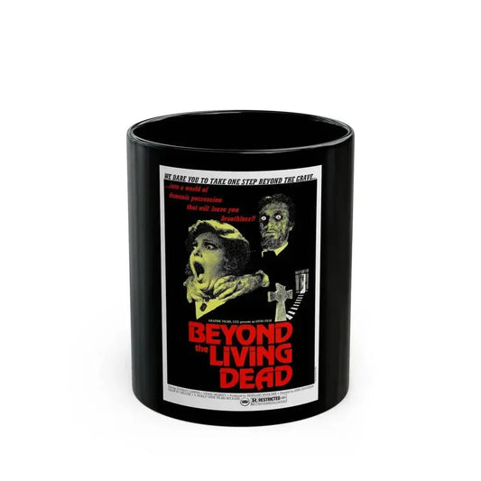 BEYOND THE LIVING DEAD (THE HANGING WOMAN) 1973 Movie Poster - Black Coffee Mug 11oz - Go Mug Yourself