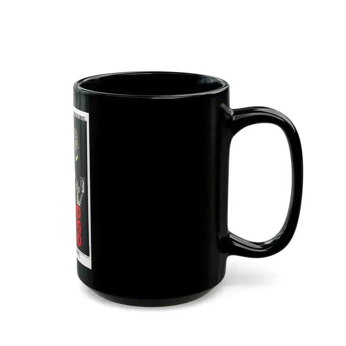 BEYOND THE LIVING DEAD (THE HANGING WOMAN) 1973 Movie Poster - Black Coffee Mug - Go Mug Yourself